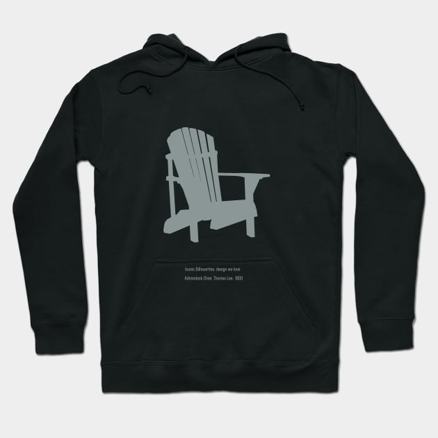 Adirondack Chair, Thomas Lee, 1903 Hoodie by Dez53